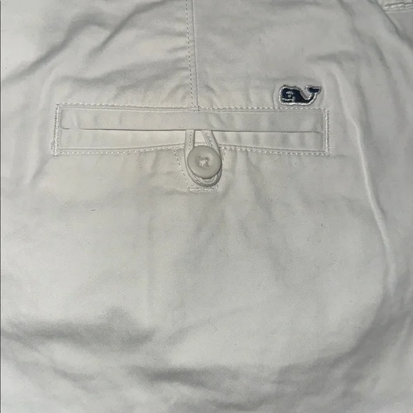 VINEYARD VINES 5 Inch Every Day Shorts Crisp White Fat Front with Pockets Sz 14
